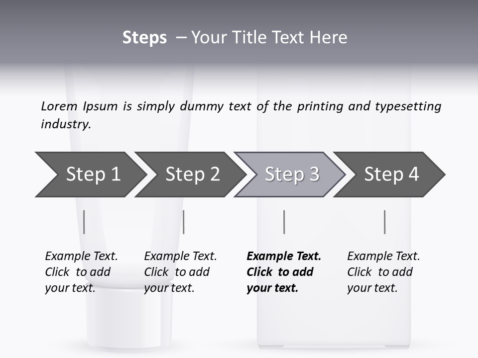 Aftershave Cosmetic Illustration PowerPoint Template
