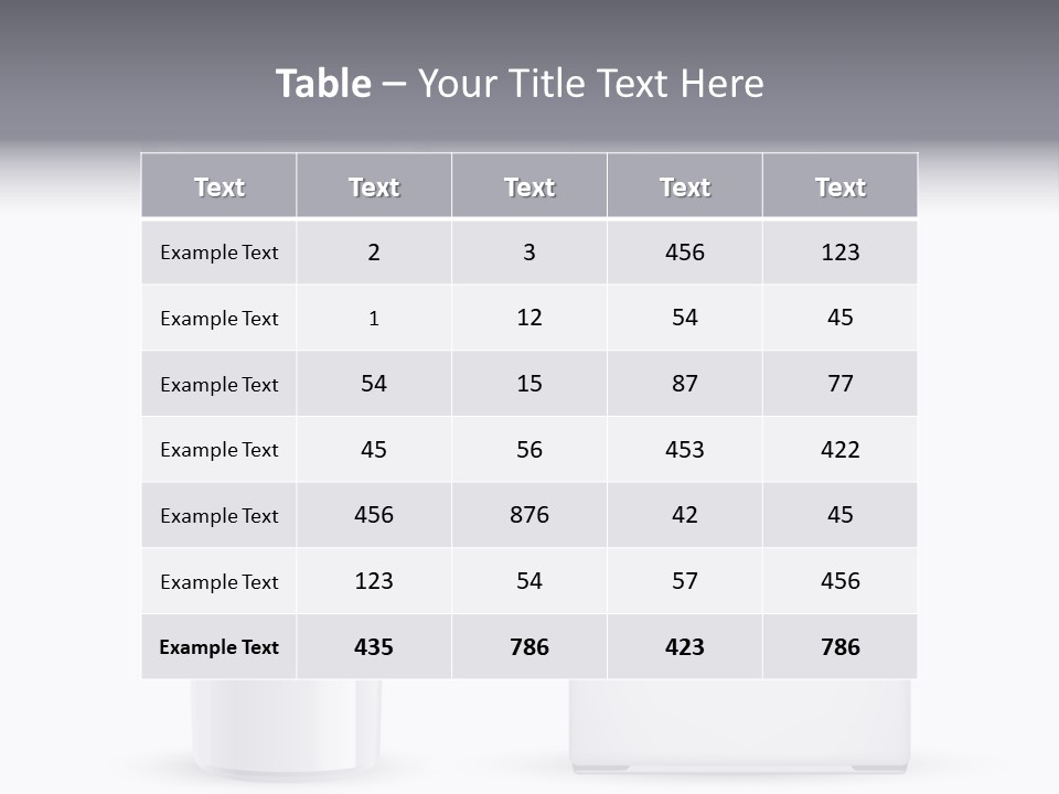 Aftershave Cosmetic Illustration PowerPoint Template