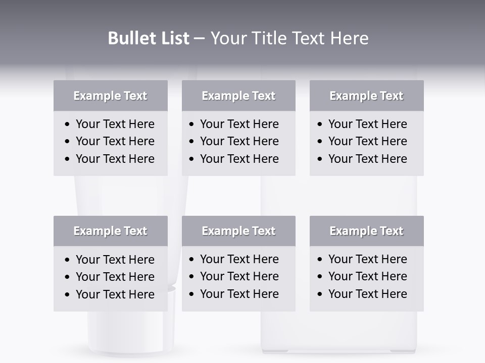 Aftershave Cosmetic Illustration PowerPoint Template