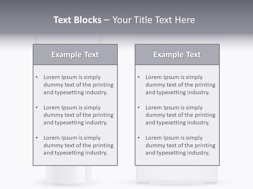 Aftershave Cosmetic Illustration PowerPoint Template