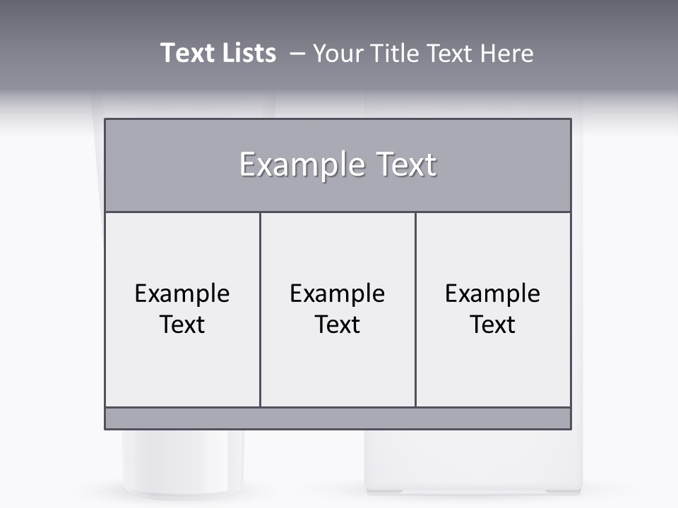 Aftershave Cosmetic Illustration PowerPoint Template
