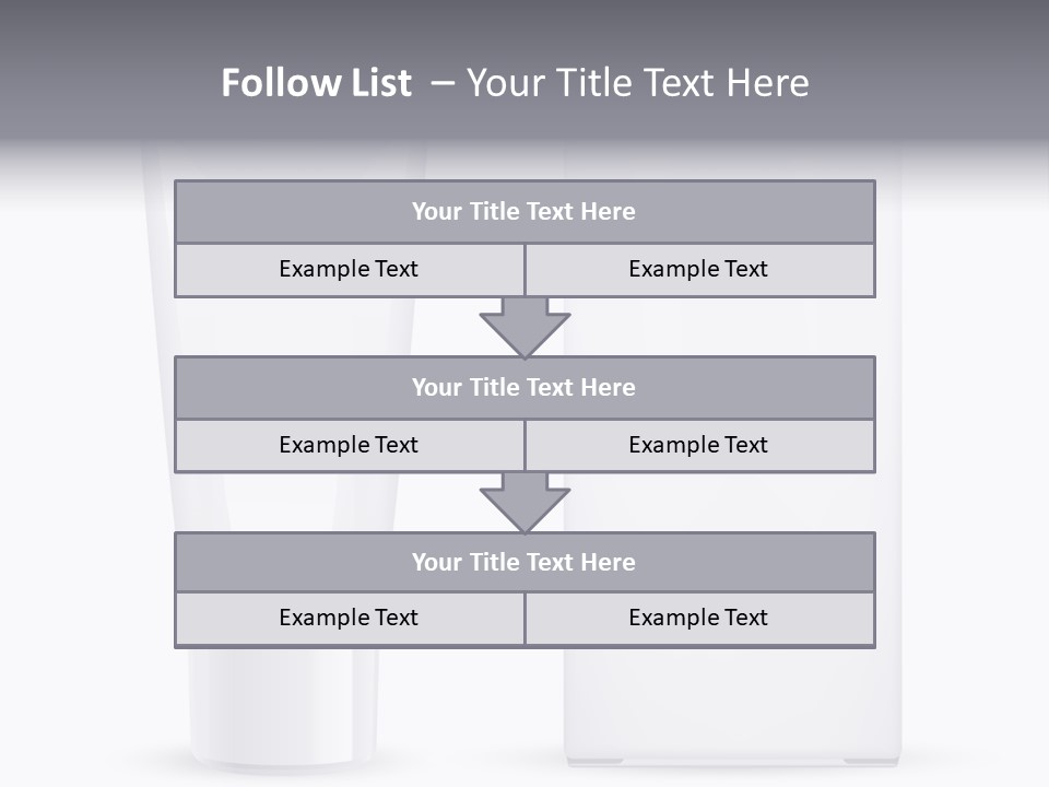Aftershave Cosmetic Illustration PowerPoint Template