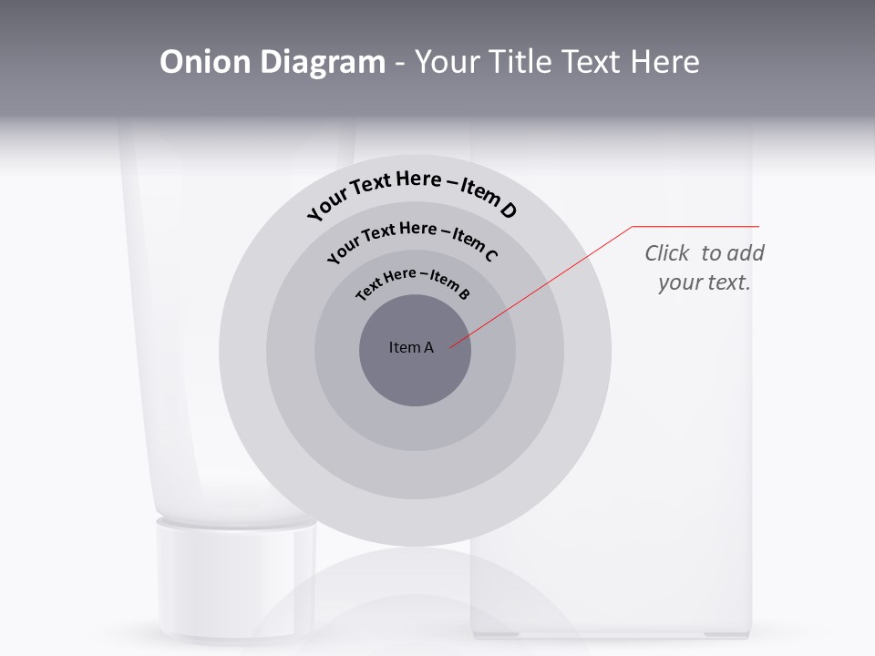 Aftershave Cosmetic Illustration PowerPoint Template
