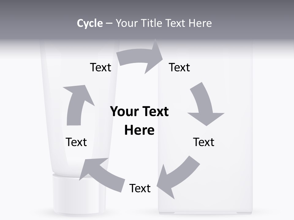 Aftershave Cosmetic Illustration PowerPoint Template