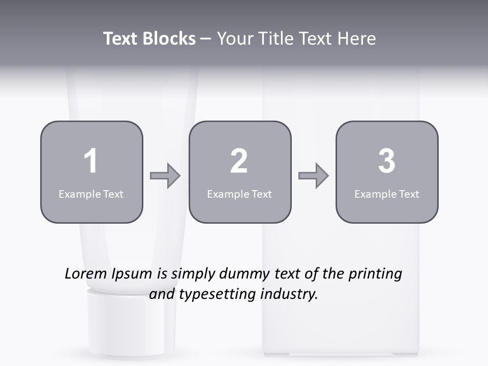 Aftershave Cosmetic Illustration PowerPoint Template