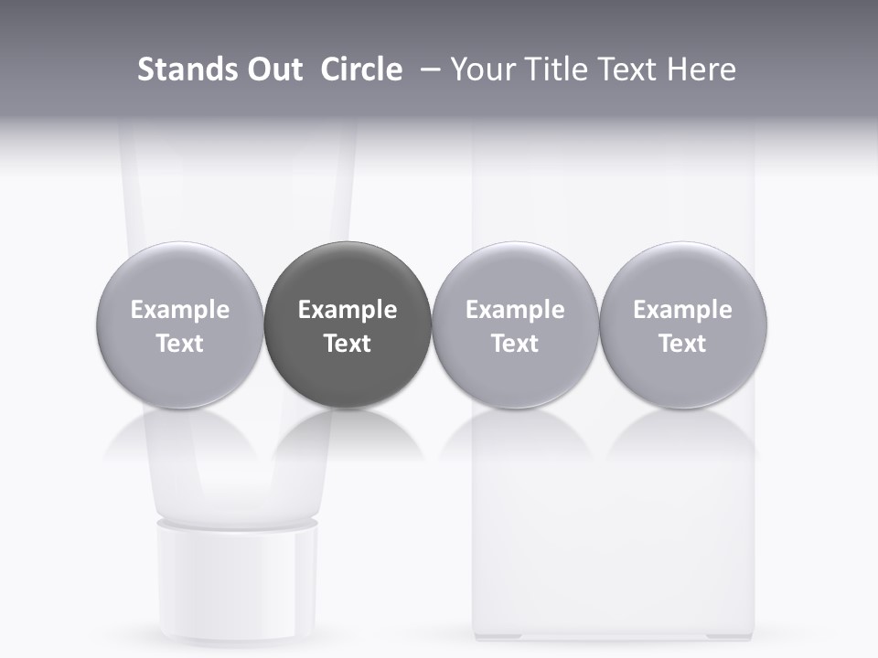 Aftershave Cosmetic Illustration PowerPoint Template