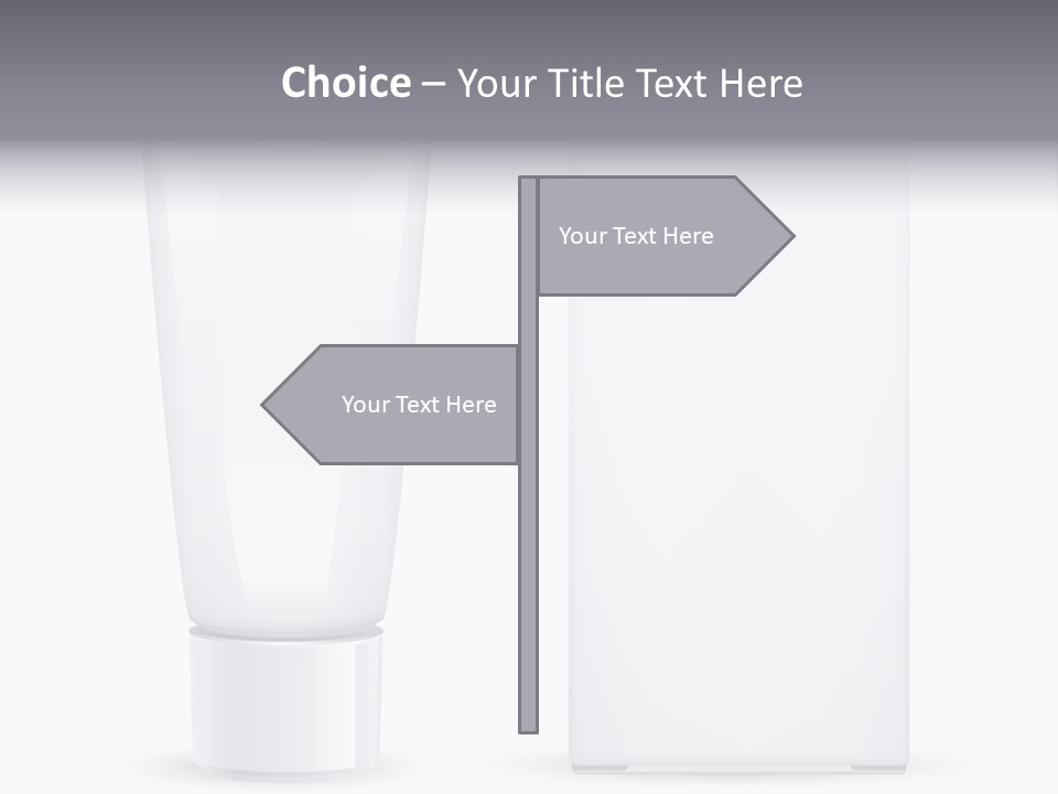 Aftershave Cosmetic Illustration PowerPoint Template