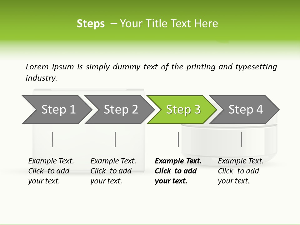 Beauty Face Liquid PowerPoint Template