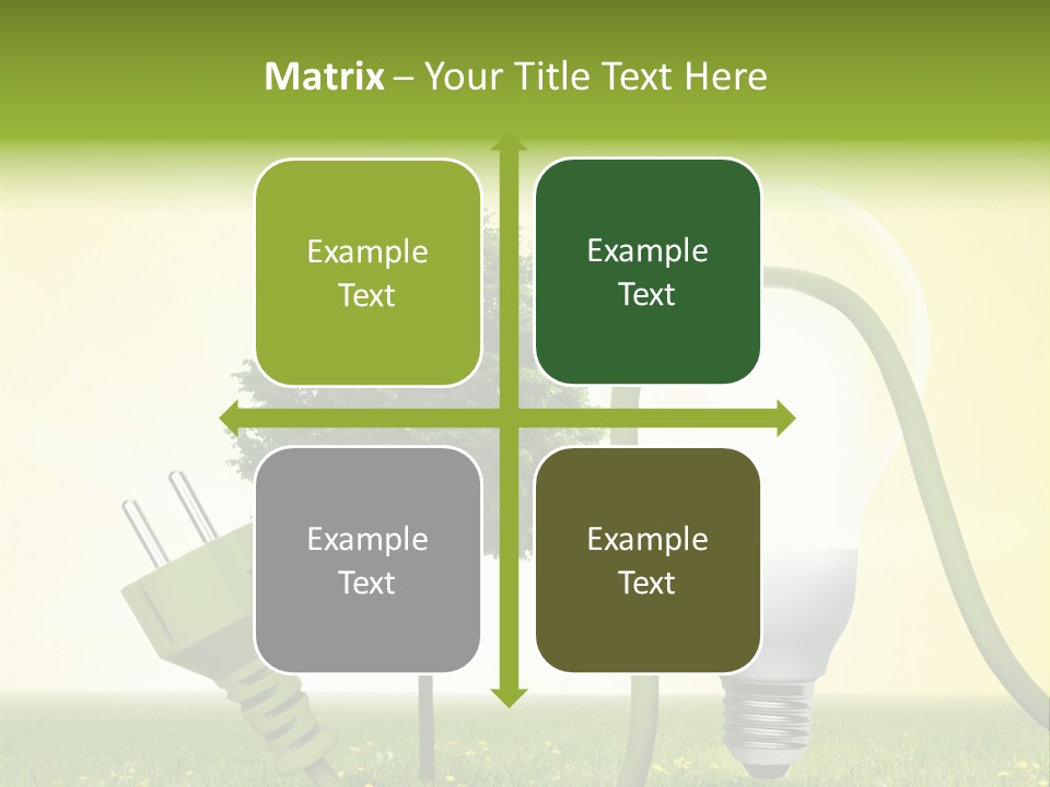 Blume Wald Natur PowerPoint Template