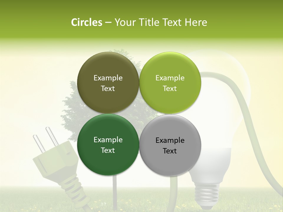 Blume Wald Natur PowerPoint Template