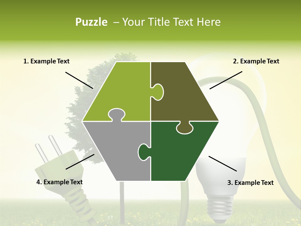 Blume Wald Natur PowerPoint Template