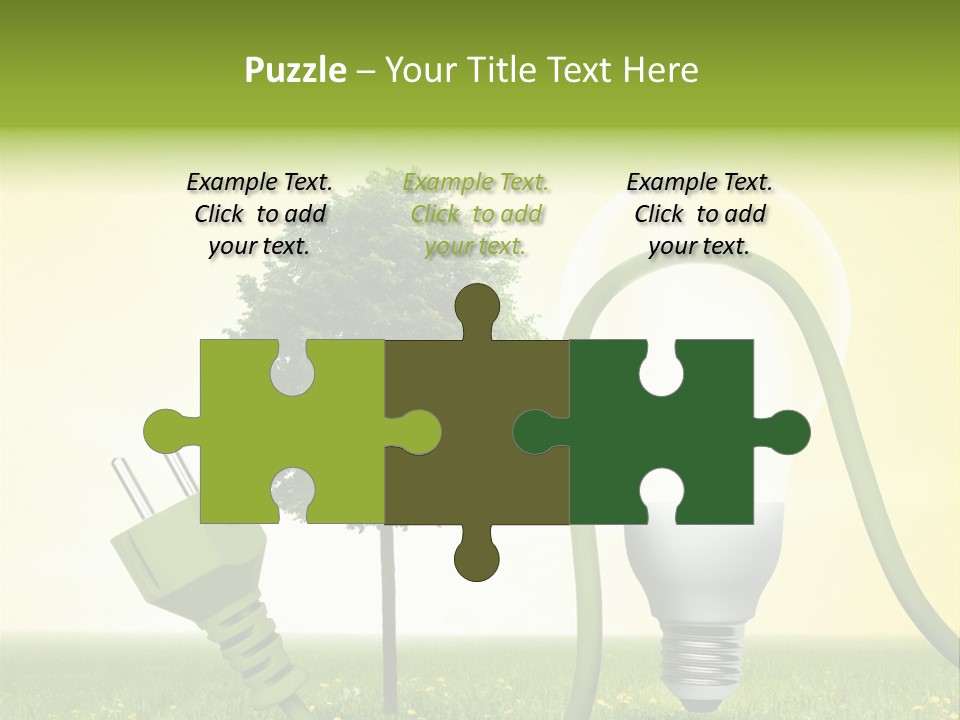 Blume Wald Natur PowerPoint Template