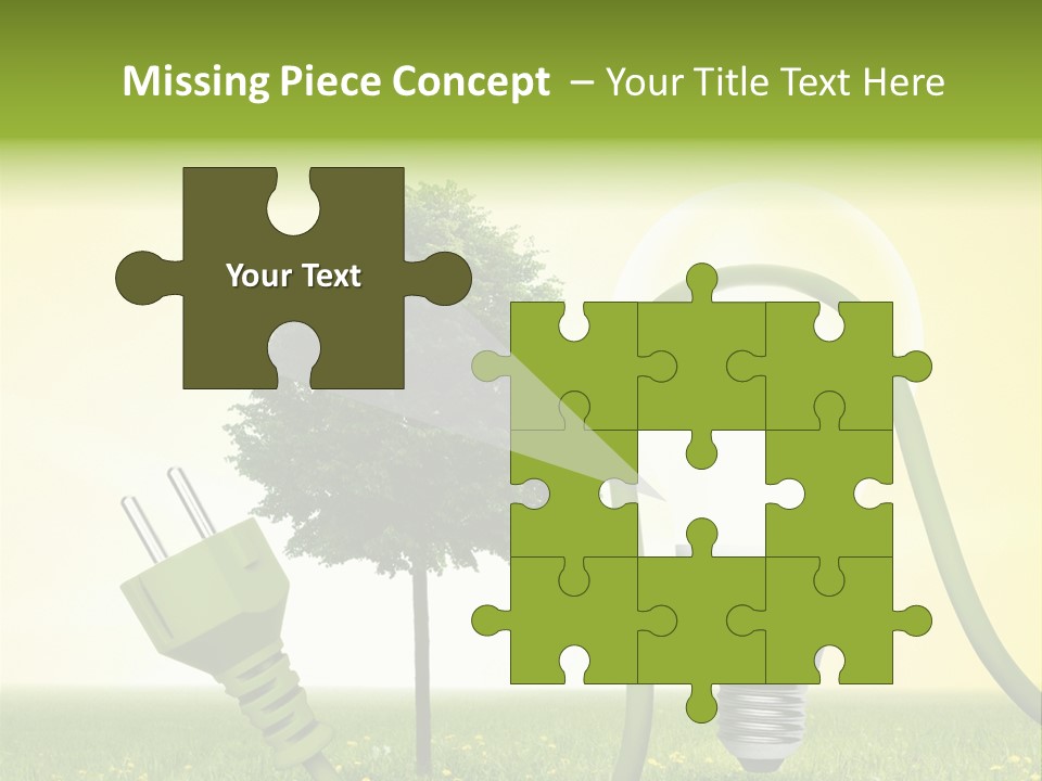 Blume Wald Natur PowerPoint Template