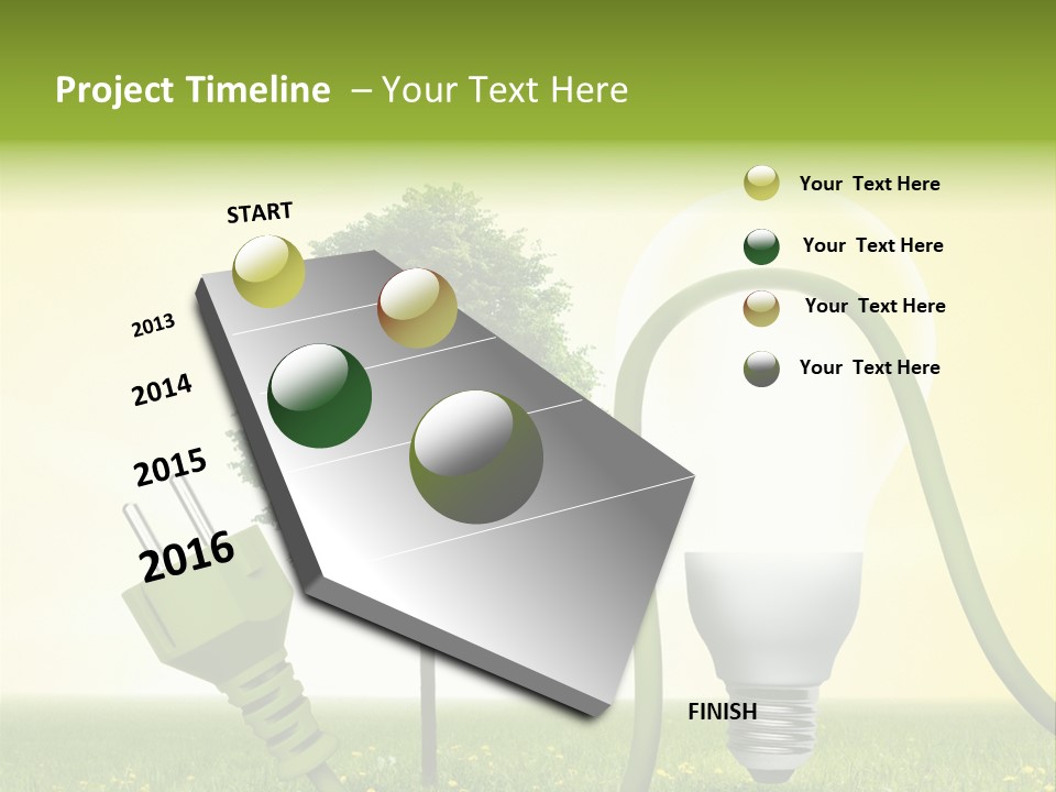 Blume Wald Natur PowerPoint Template