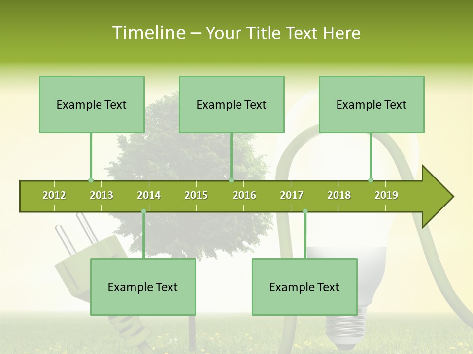 Blume Wald Natur PowerPoint Template