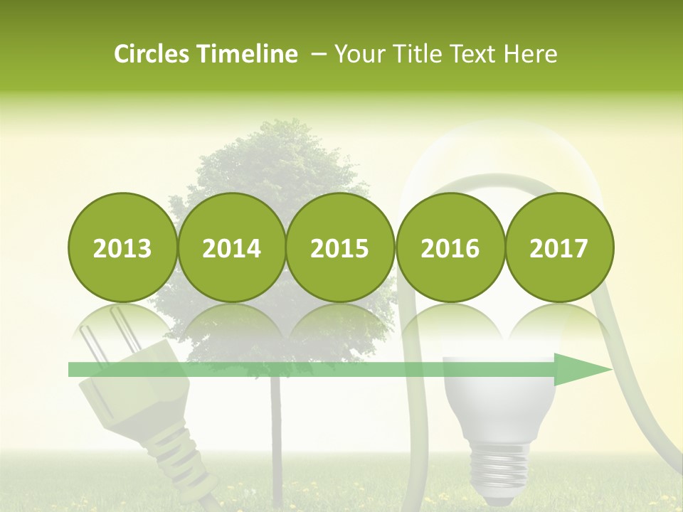 Blume Wald Natur PowerPoint Template