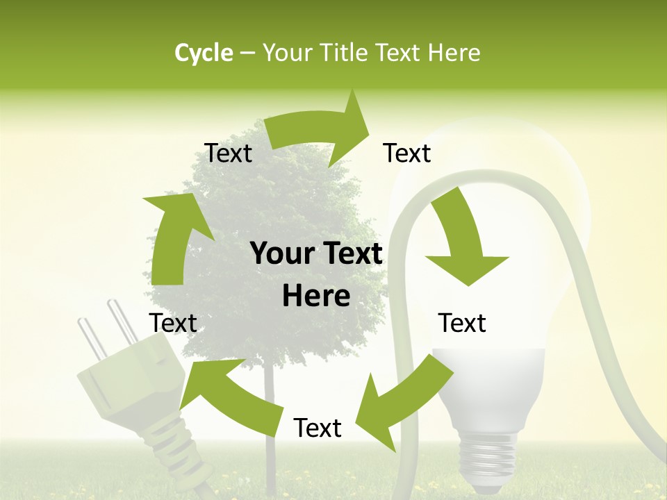 Blume Wald Natur PowerPoint Template