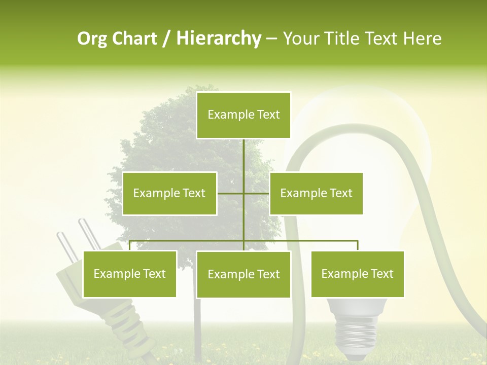 Blume Wald Natur PowerPoint Template