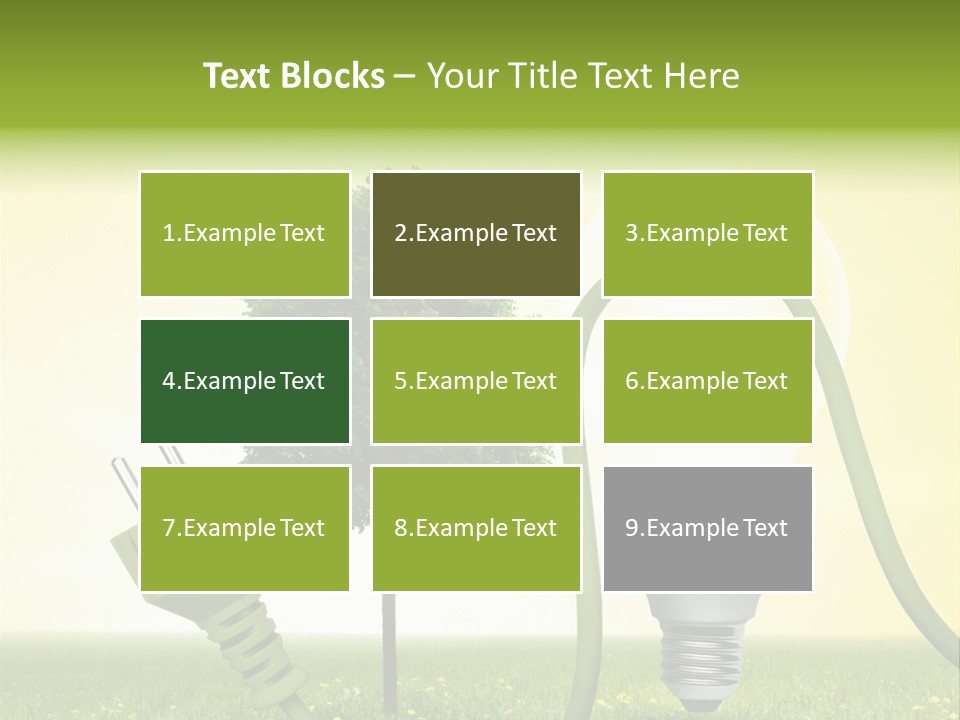 Blume Wald Natur PowerPoint Template