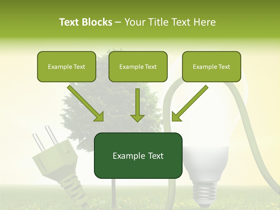 Blume Wald Natur PowerPoint Template