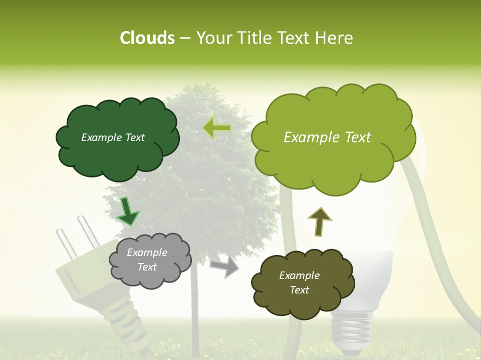 Blume Wald Natur PowerPoint Template
