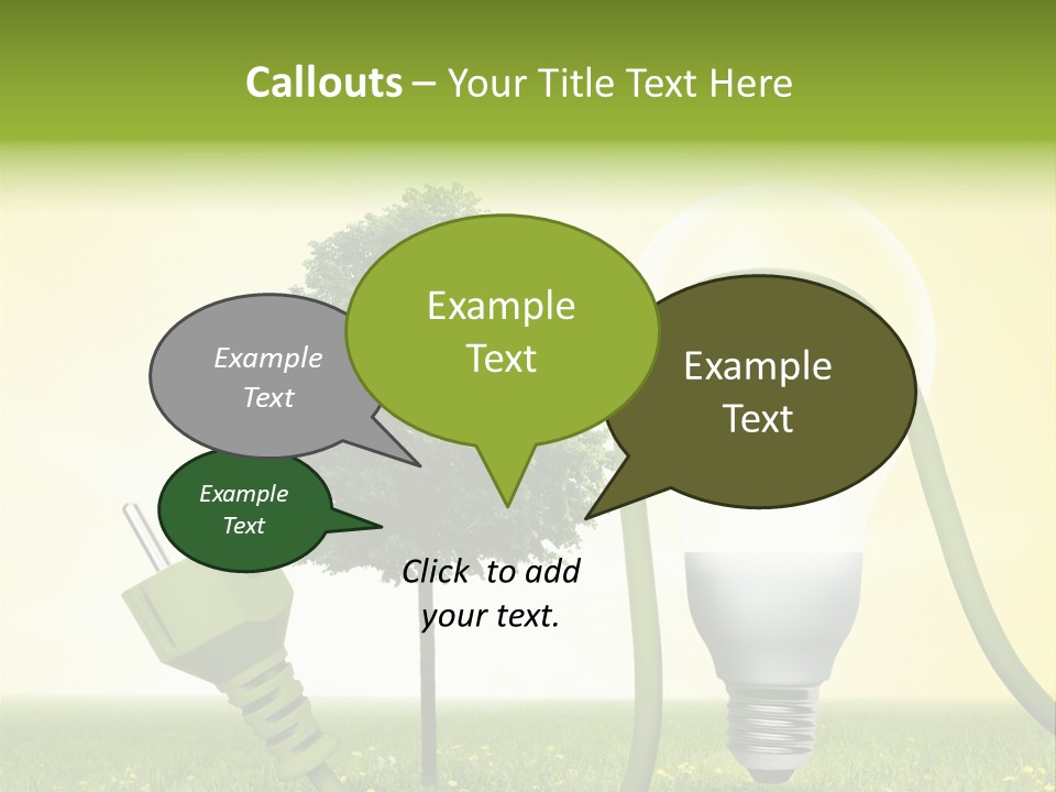 Blume Wald Natur PowerPoint Template