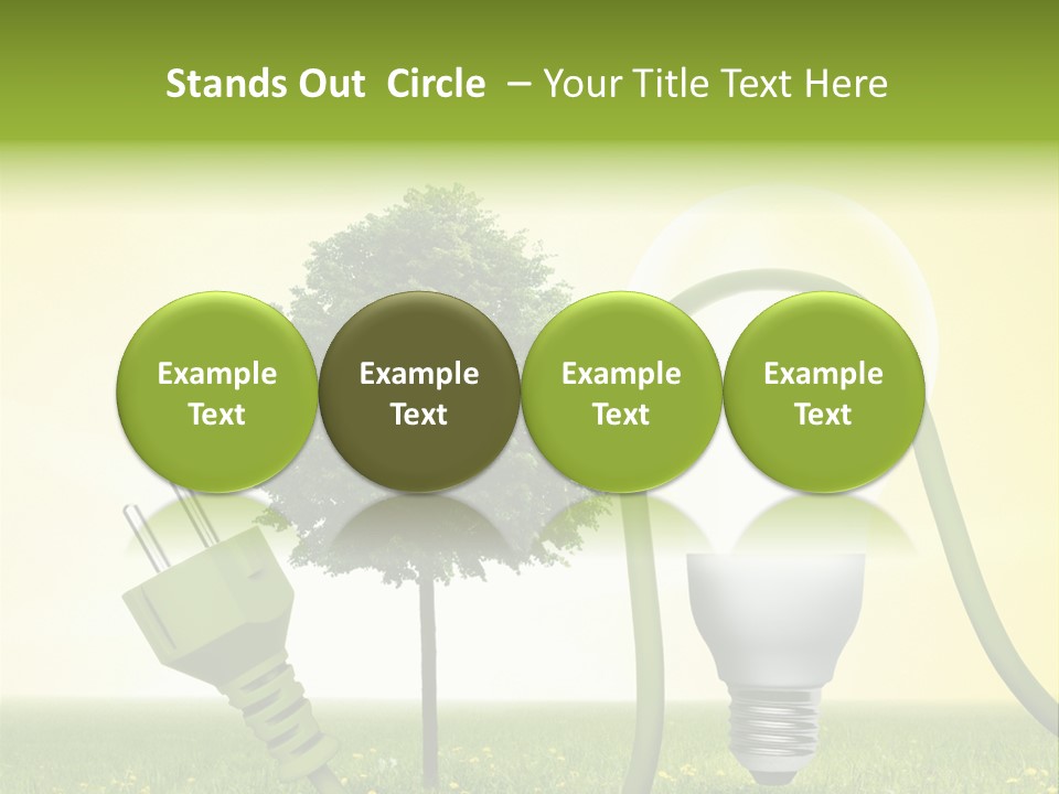 Blume Wald Natur PowerPoint Template