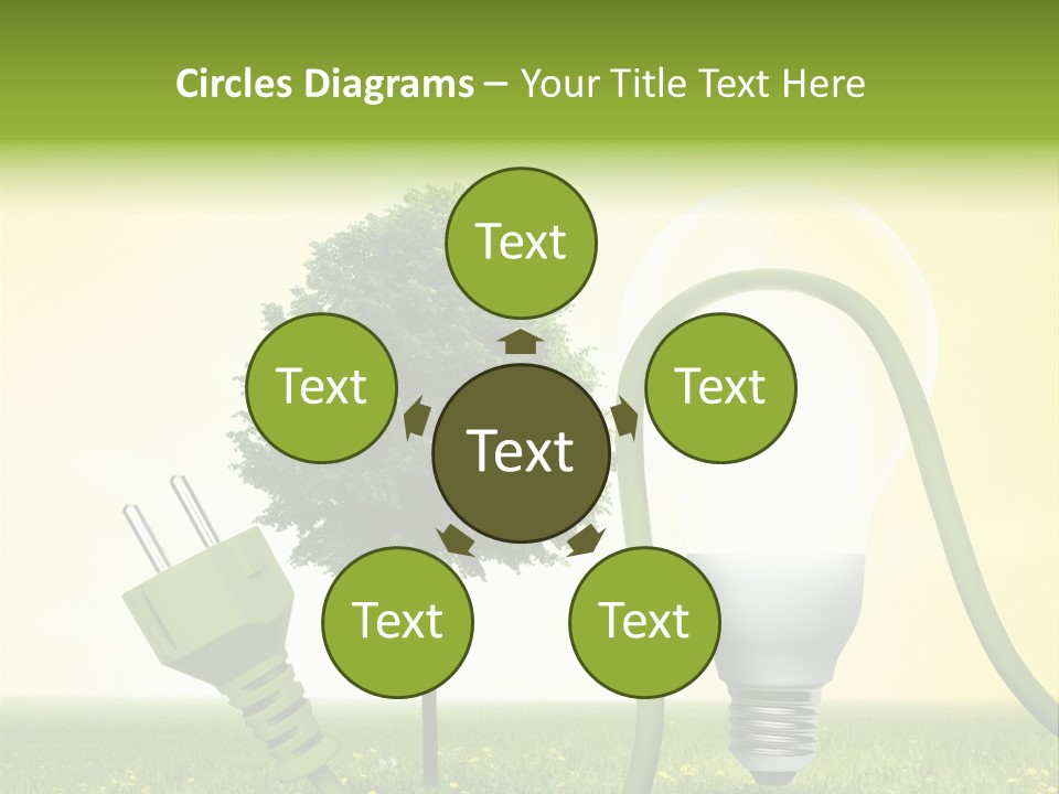 Blume Wald Natur PowerPoint Template