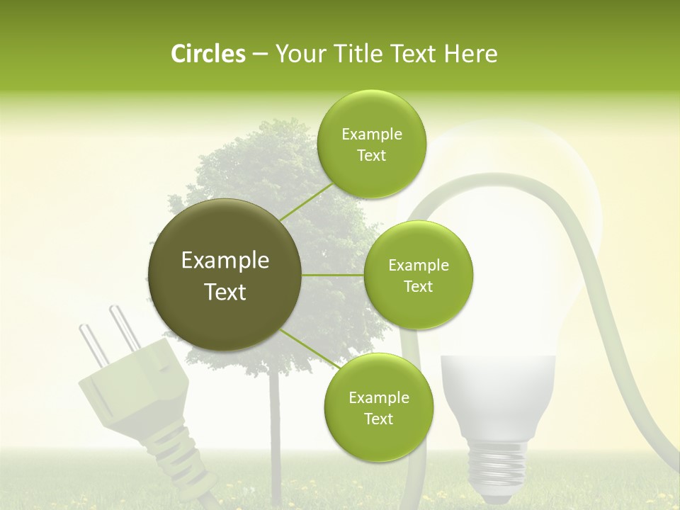 Blume Wald Natur PowerPoint Template