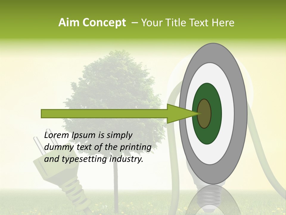 Blume Wald Natur PowerPoint Template