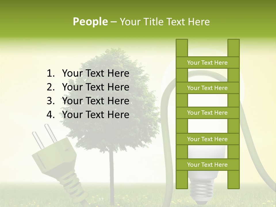 Blume Wald Natur PowerPoint Template