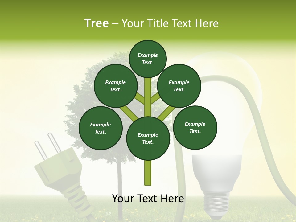 Blume Wald Natur PowerPoint Template