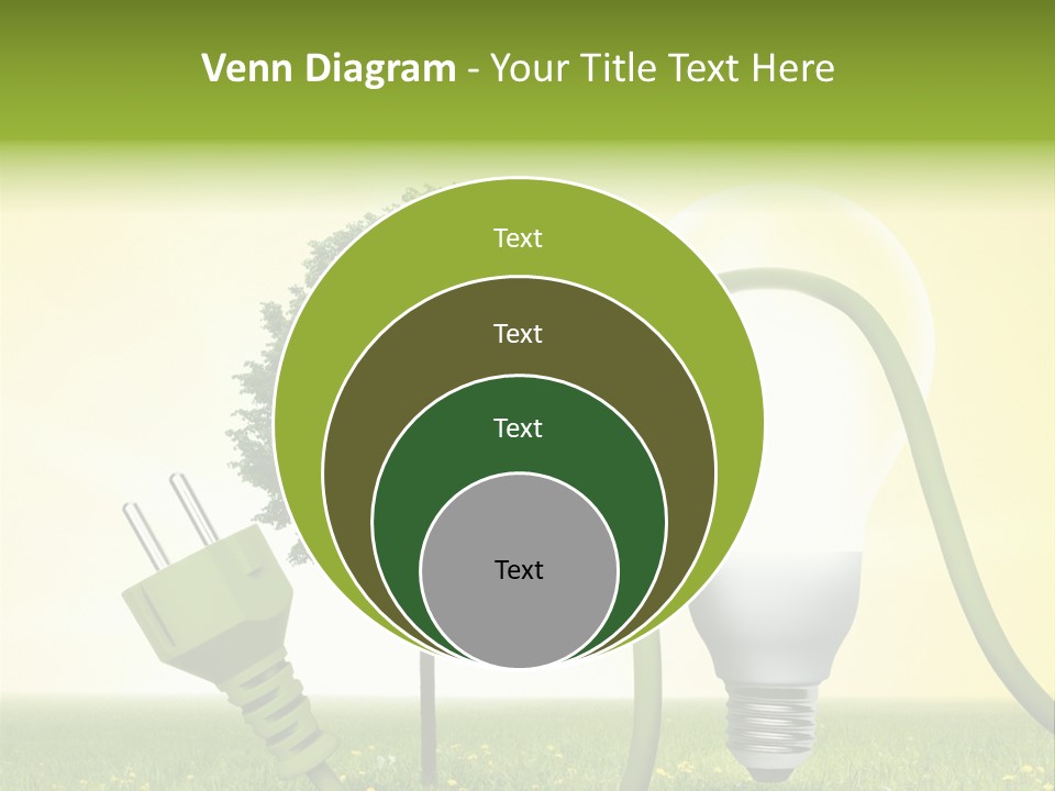 Blume Wald Natur PowerPoint Template