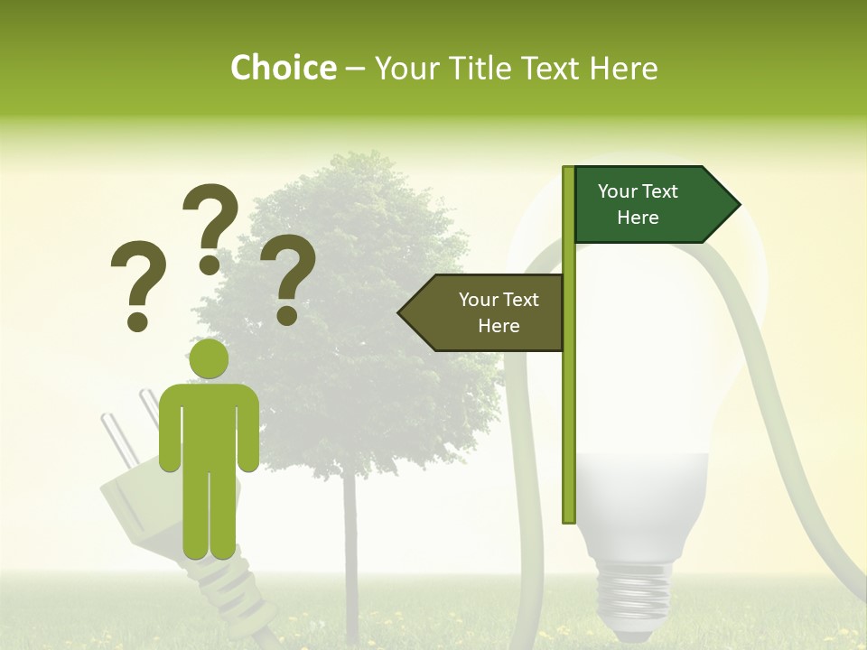 Blume Wald Natur PowerPoint Template