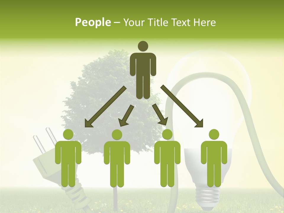 Blume Wald Natur PowerPoint Template