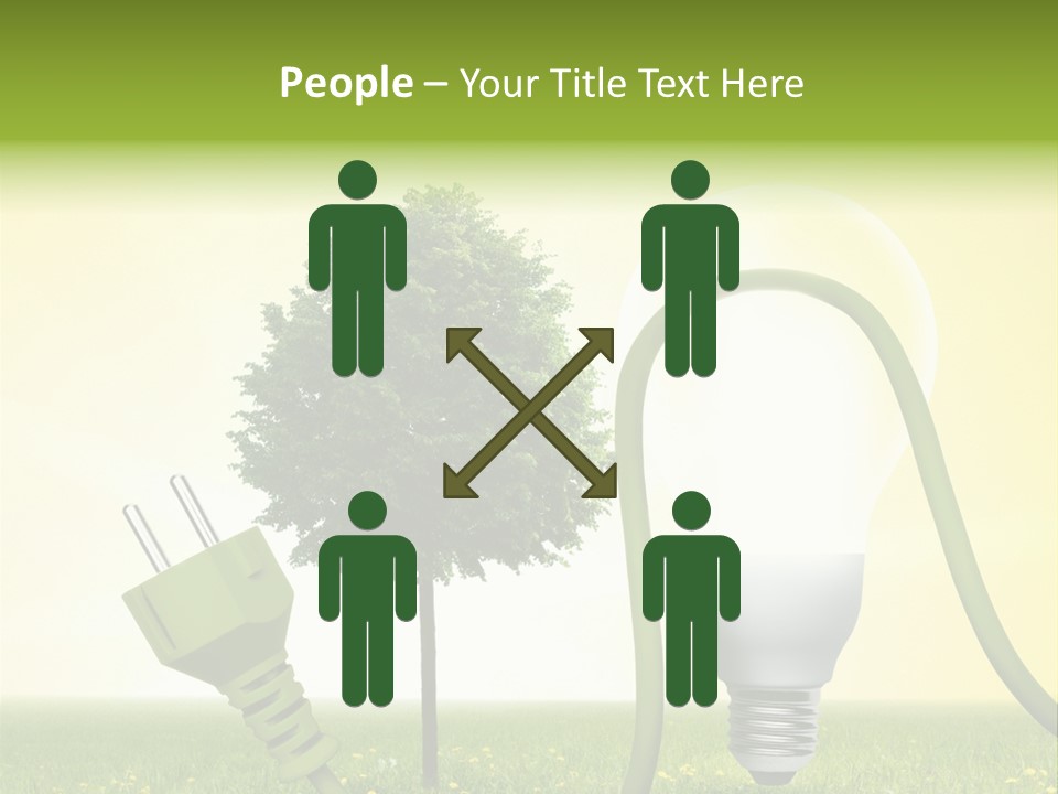 Blume Wald Natur PowerPoint Template