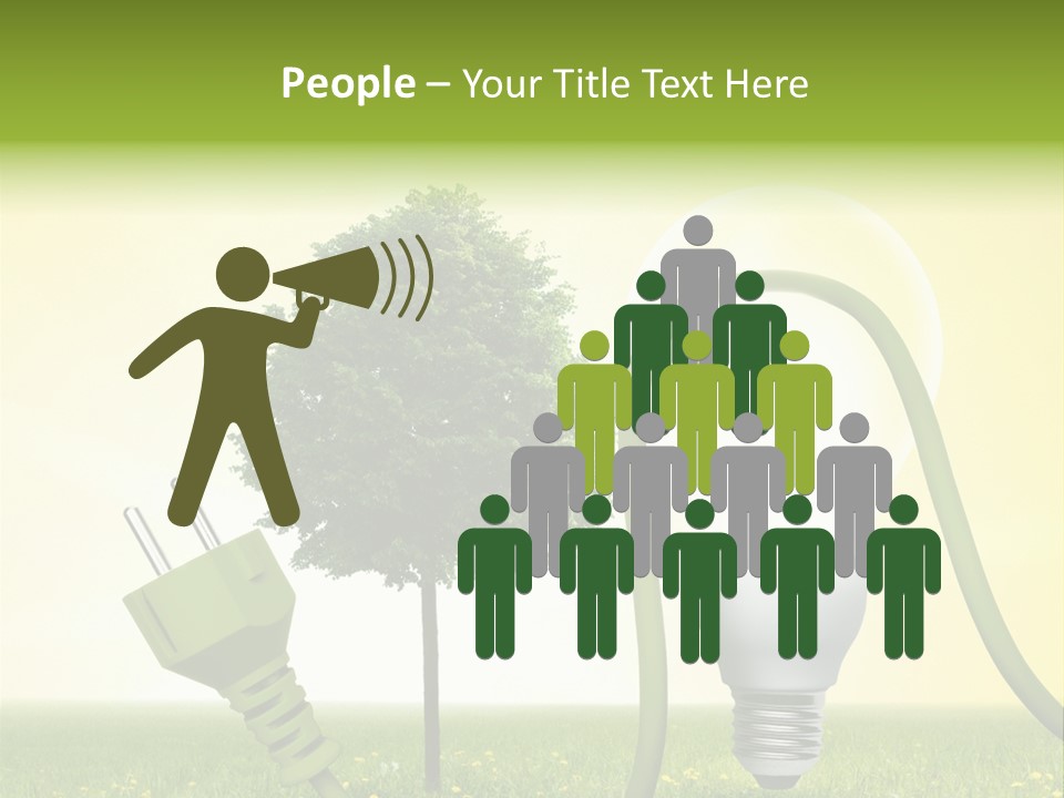 Blume Wald Natur PowerPoint Template