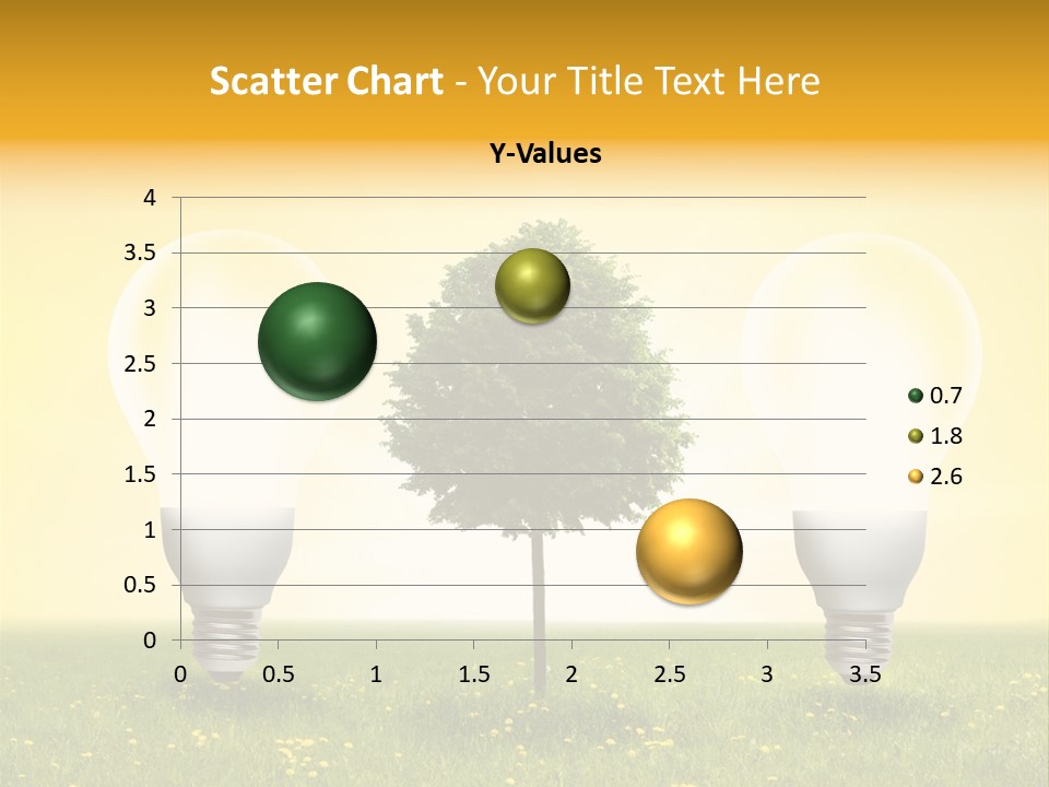 Lampe Schutz Baum PowerPoint Template