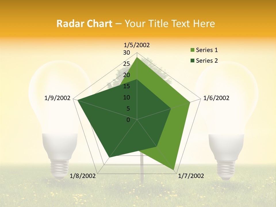 Lampe Schutz Baum PowerPoint Template