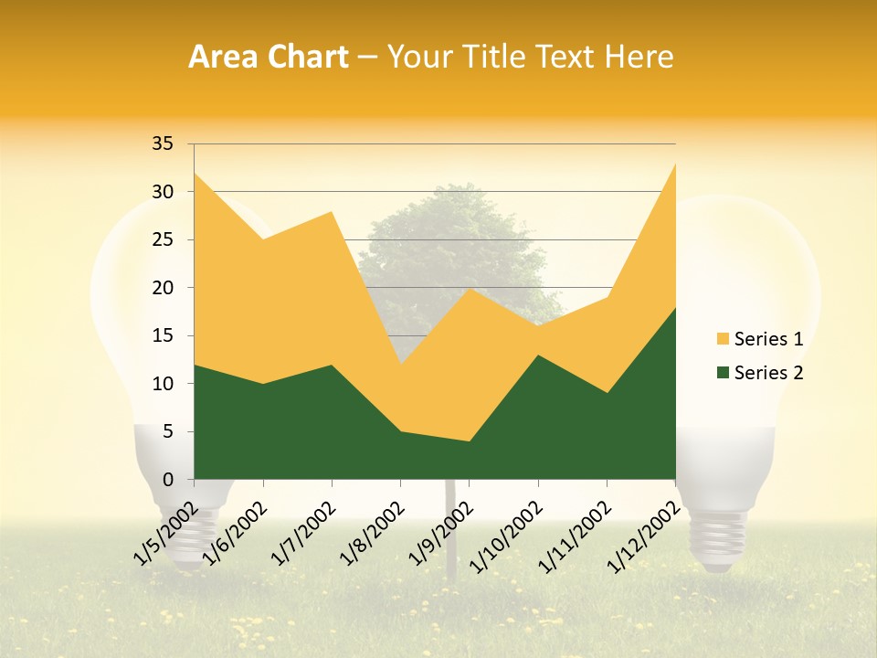 Lampe Schutz Baum PowerPoint Template