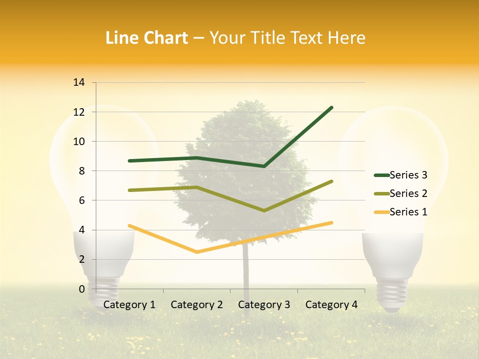 Lampe Schutz Baum PowerPoint Template