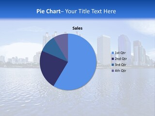 Light Metropolis Over PowerPoint Template