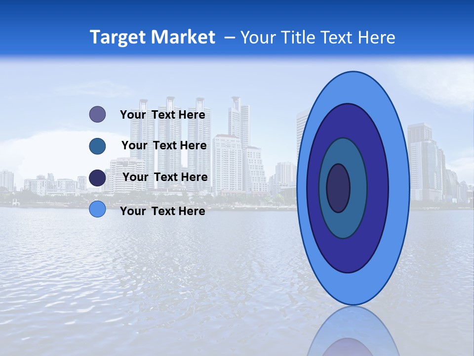 Light Metropolis Over PowerPoint Template