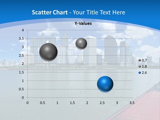 Water City Night PowerPoint Template