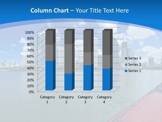 Water City Night PowerPoint Template