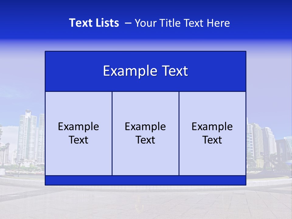 Bangkok Over Pathways PowerPoint Template