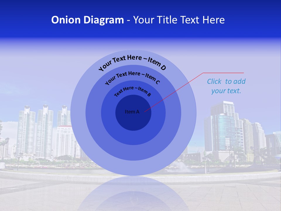Bangkok Over Pathways PowerPoint Template