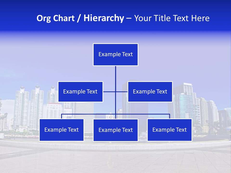 Bangkok Over Pathways PowerPoint Template