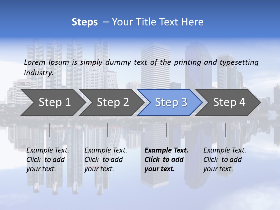 Views Midtown Parks PowerPoint Template