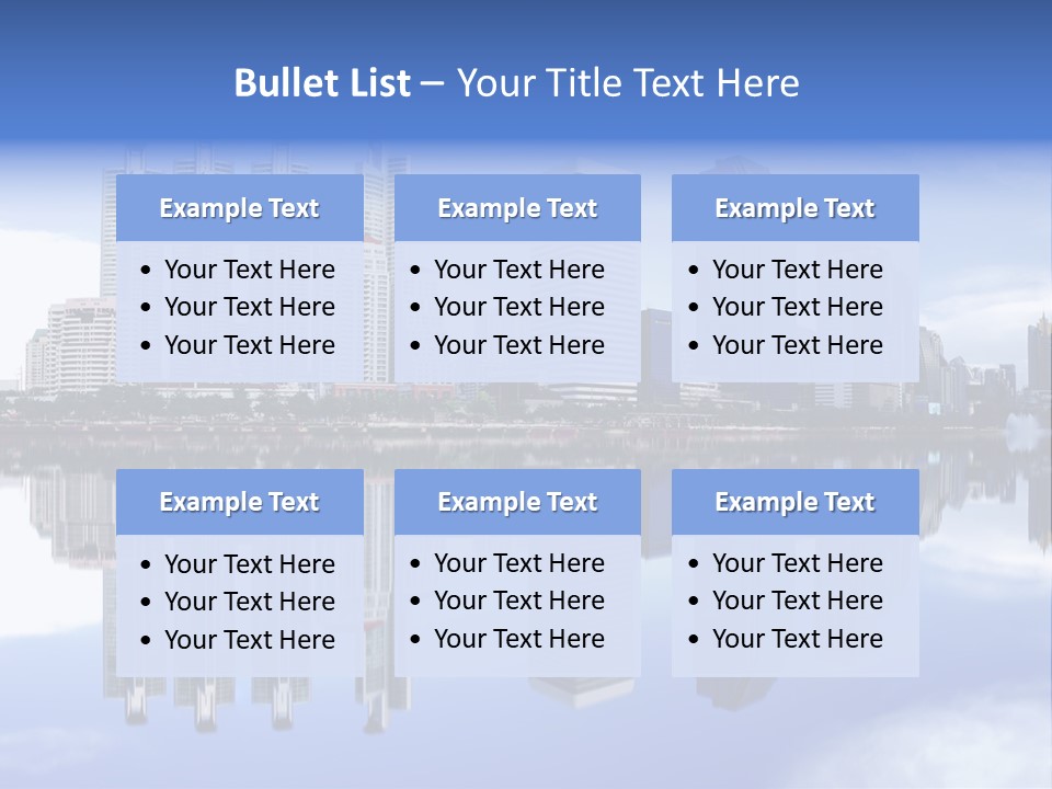 Views Midtown Parks PowerPoint Template